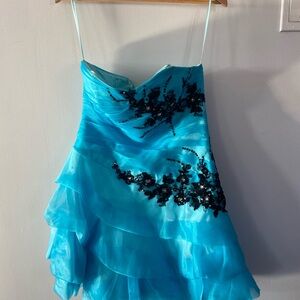 Fiesta semi formal dress